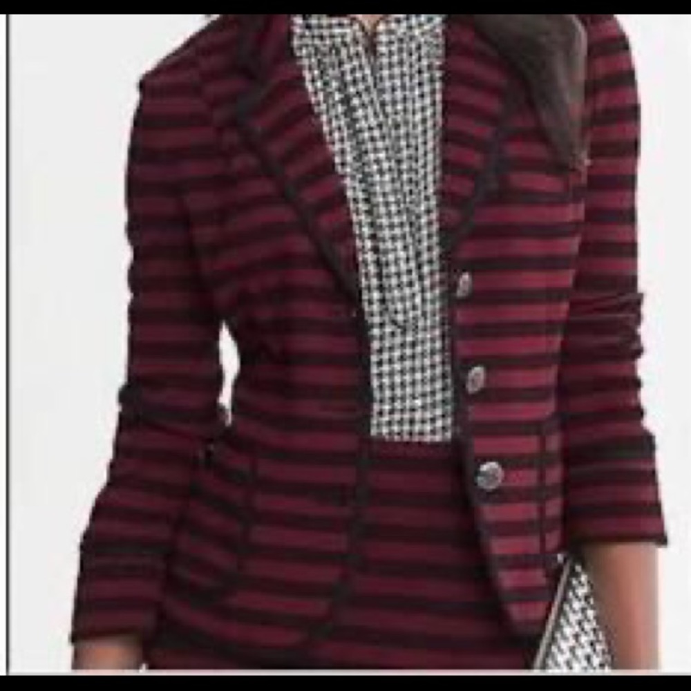 Banana Republic striped jacket